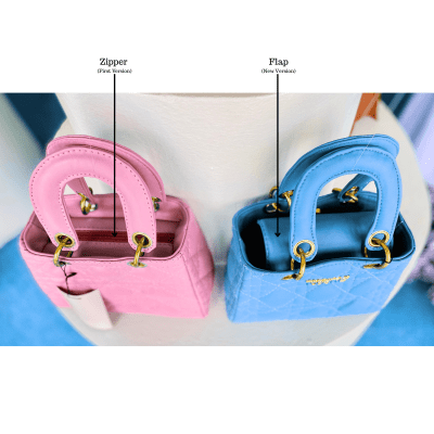 Lady Dior (Flap Version) + Lady Dior (Zipper Version) - Image 6